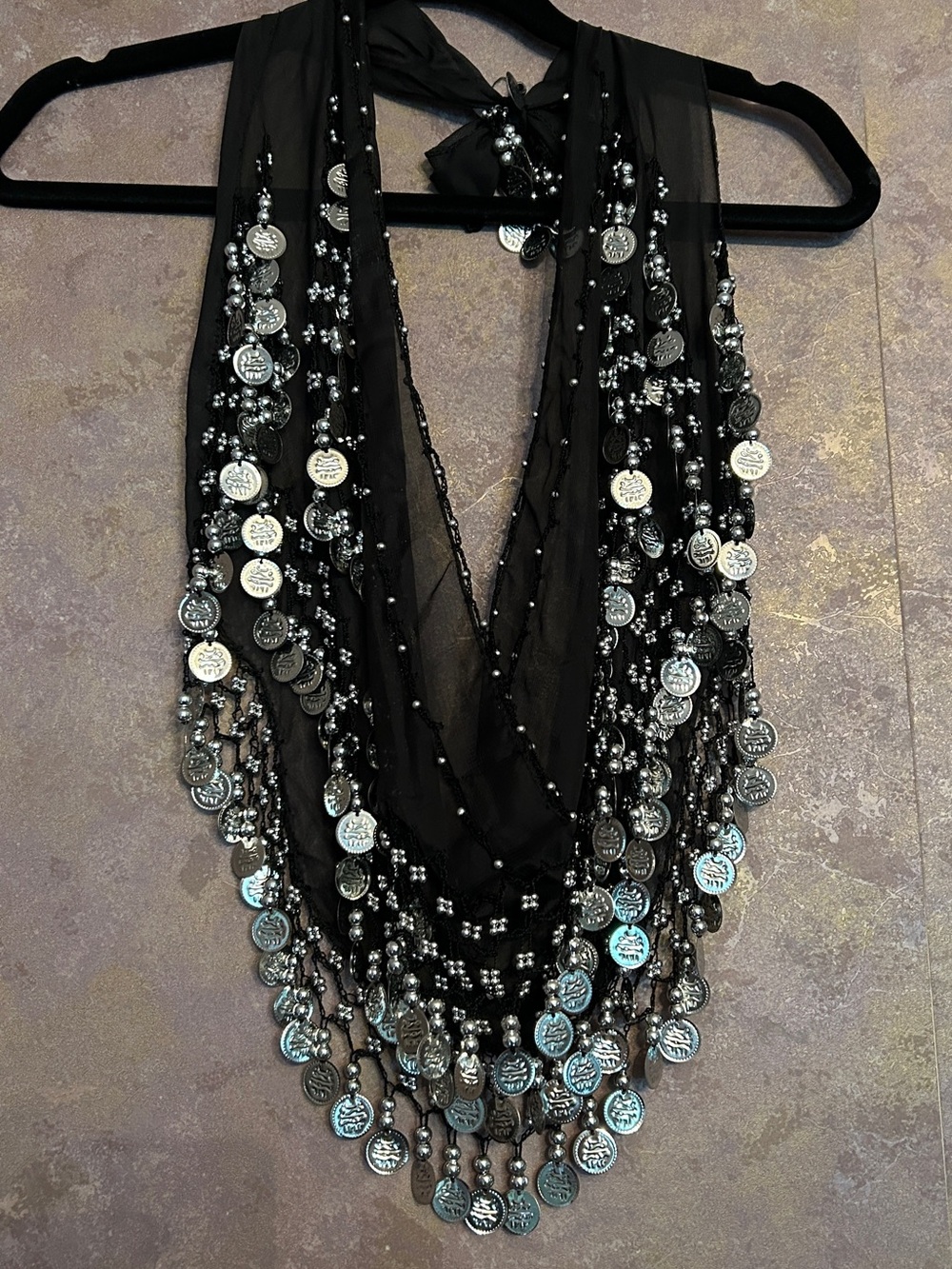 Coin scarf